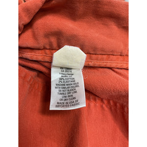 Nili Lotan Utility Orange Jenna Pants Size 4