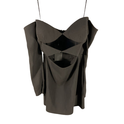 Alex Perry Cutout Mini Black Hadley Dress Size US 4 / UK 8 NWT