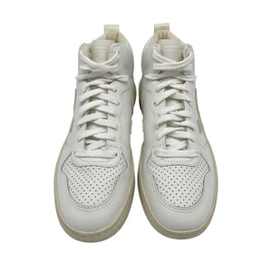 Veja Minimalist White V-15 Mid Sneakers Size 8