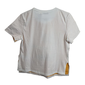 Christopher Esber Crinkled Graphic White Lost Souvenir T- Size 14 Shirt NWT