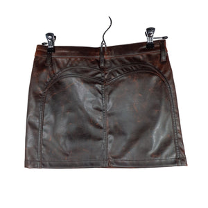 Diesel Sleek Red Kin Mini Skirt Size 36 / US 2 NWT