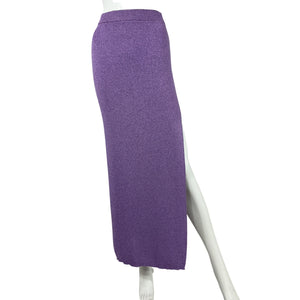 Dodo Bar Or Shimmery Light Purple Loren Skirt Size 40 IT / US 4