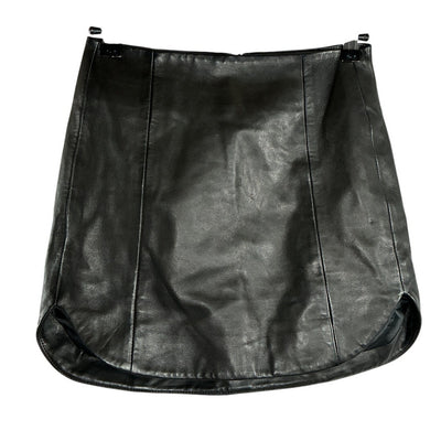 The Sei Leather Mini Skirt Size 0