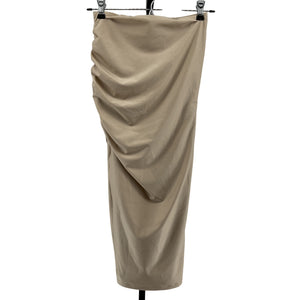 Ser.o.ya Ruched Gold Muriel Skirt Size XS