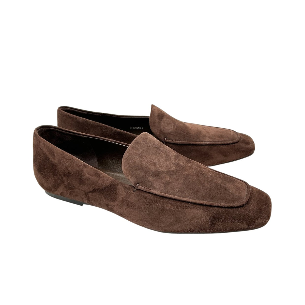 Vince Suede Brown Clover Loafers Size 8