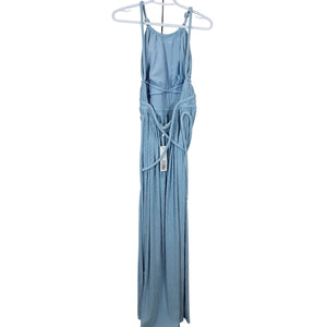 Simkhai Crinkled Horizon Lillee Open Back Maxi Size M Dress NWT
