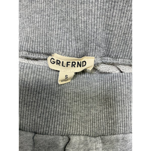 Grlfrnd Cozy Heather Grey Curve Sweatpants Size S