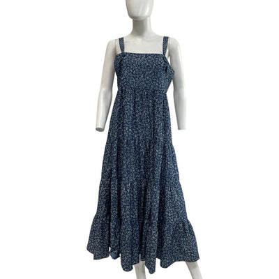 Likely Floral Blue/White Kimber Maxi Dress Size 8