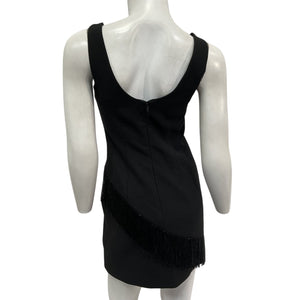 Cinq à Sept Beaded Black Alanna Dress Size 0