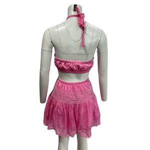 Loveshackfancy Embroidered Desert Rose Bohima Dress Size 4