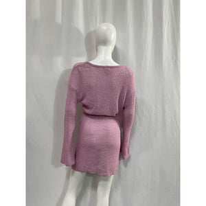 L*Space 'Topanga' Pink Acrylic Dress Size XS