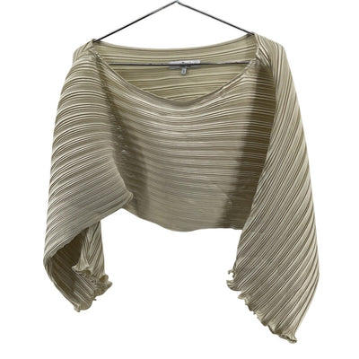Aiifos Pleated Bone Sonya Top Size S
