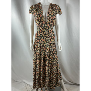 Dôen 'Adra' Black Silk Dress Size M