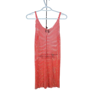Santa Brands Rhinestone Pink Raspberry Sydney Dress OS