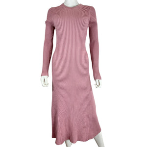 Hatch Ribbed Pink Eliana Dress Size 2
