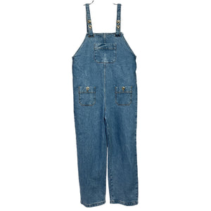 Sézane 'Samy' Blue Cotton Jumpsuit Size 38 - NWT