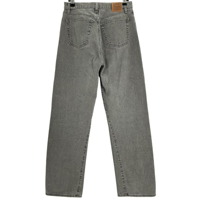 Toteme Washed Gray High Rise Organic Denim Jeans Size 2