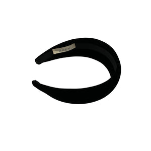 Dôen Velvet Black Sestri Headband