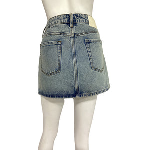 Grlfrnd Faded Riviera Niki Mini Skirt Size 27
