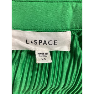 L*Space 'Hazel' Green Top Size XS