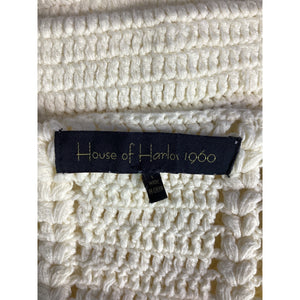 House Of Harlow 1960 Chic Ivory Claritza Size L Vest