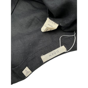 Dôen 'Allene' Black Linen Dress Size S