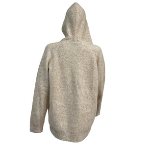 Hatch Textured Beige Cozy Waffle Hoodie Size 2