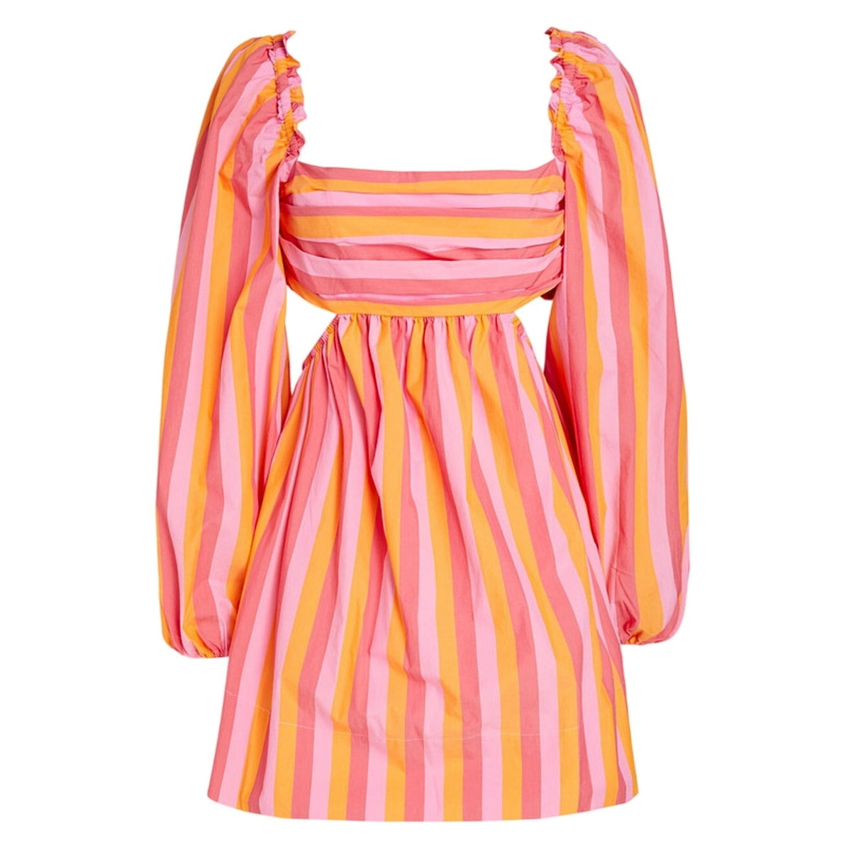 Rebecca Vallance Striped Pink Mimi Mini Dress Size 8 NWT