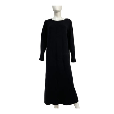 Hatch Cozy Black Melissa Sweater Dress Size 3