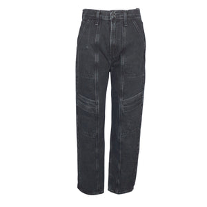 Agolde Classic Black Cooper Cargo Denim Jeans Size 25