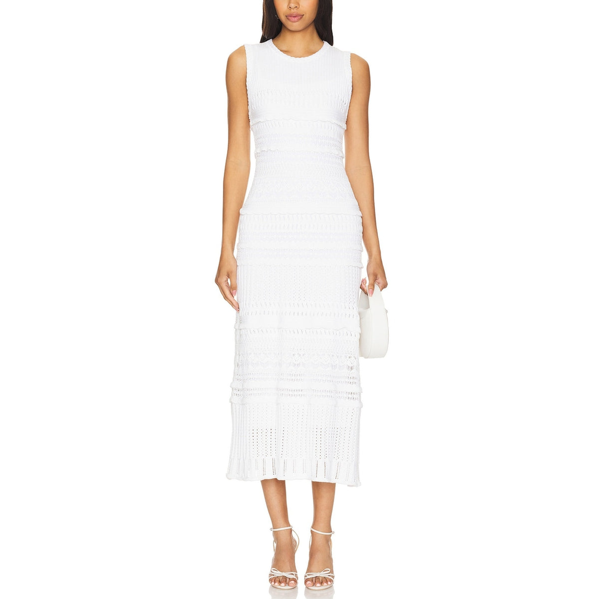 Alexis Crochet Cream Madie Dress Size XS