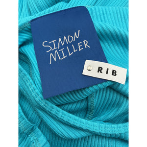 Simon Miller Ribbed Blue Mawga Dress Size S