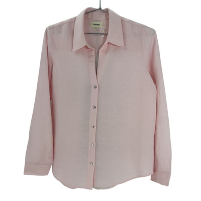 L'agence Lightweight Pink Nina Blouse Size XS