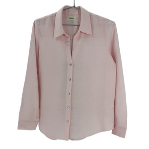 L'agence Lightweight Pink Nina Blouse Size XS