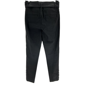 L'Academie Belted Black Ludovica Pants Size M