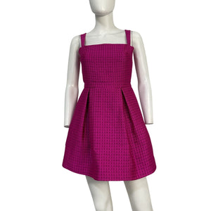 Alexis Textured Fuchsia Arie Dress Size S