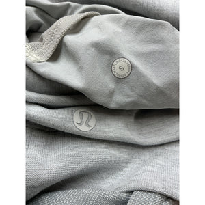 Lululemon Cozy Athletic Heather Grey Accolade Hooded Sweatshirt Size S