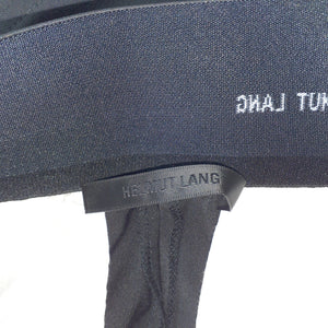 Helmut Lang Sleek Black Cargo Pull On Pants Size 2