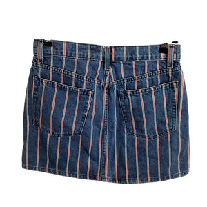 Reformation Classic Tommy Stripe Ella Size 25 Skirt
