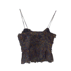 Ulla Johnson Ruffled Black Della Size 0 Top