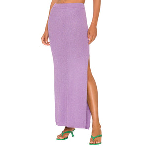 Dodo Bar Or Shimmery Light Purple Loren Skirt Size 40 IT / US 4