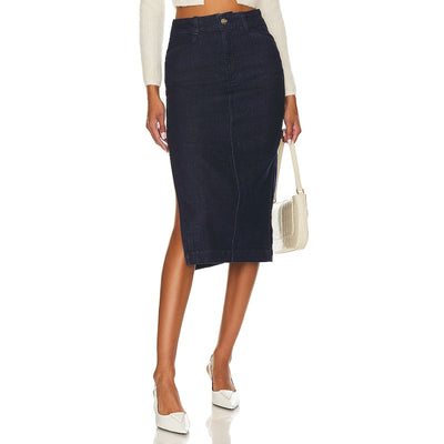 Favorite Daughter Classic Navy Blue Mischa Skirt Size 29