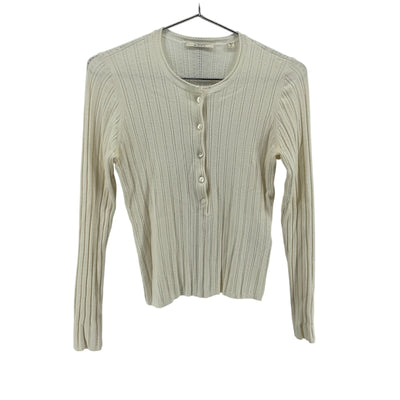 Dôen 'Ellis' Ivory Henley Top Size L
