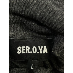 Retrofête Cozy Pewter Alexandria Sweater Dress Size L
