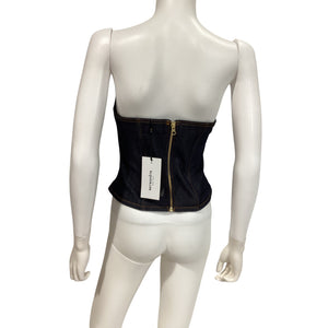 Retrofête Strapless Rinse Allie Corset Top Size S NWT