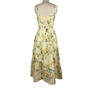 Reformation Linen Radiance Everett Size 2 Dress NWT