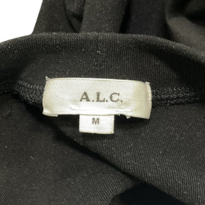 A.L.C. Chic Black Casey Puff Sleeve T-Shirt Size M