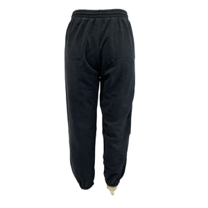 Pangaia 'Track' Black Cotton Pants Size S
