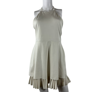 Reformation Halter Cream Ecomove Dress Size L