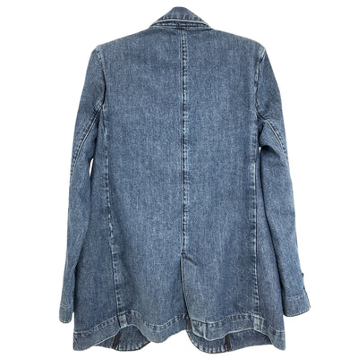 Reformation Relaxed Blue Elsa Blazer Size S